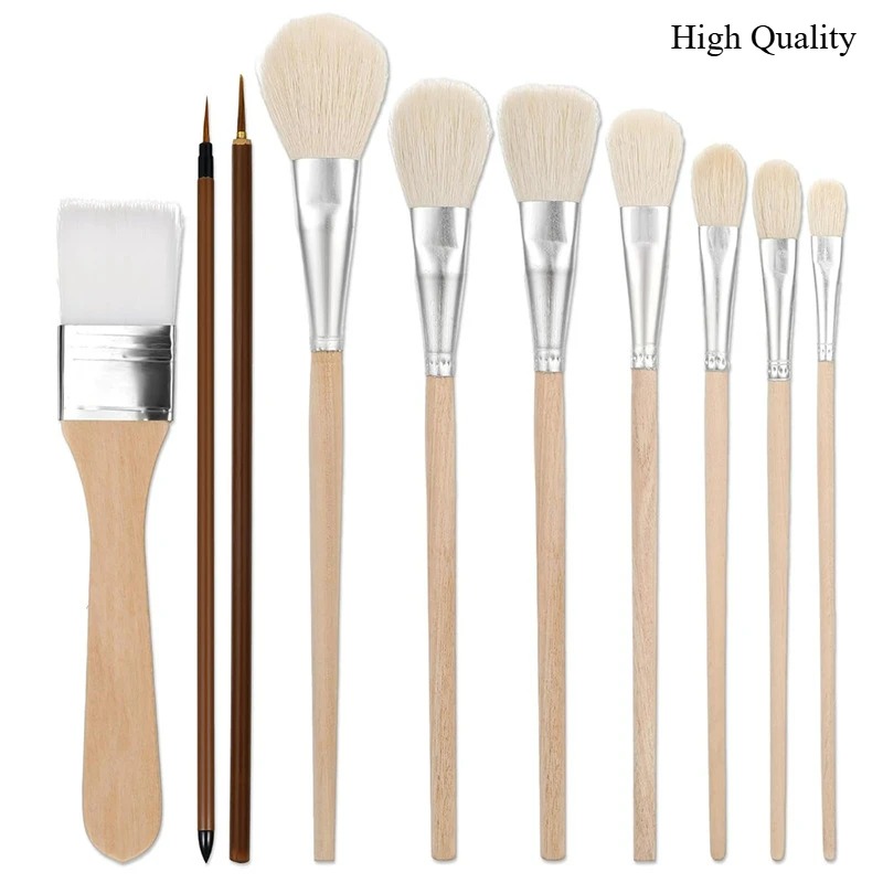 Gouache Paint Set - Набор профессиональных кистей для рисования из