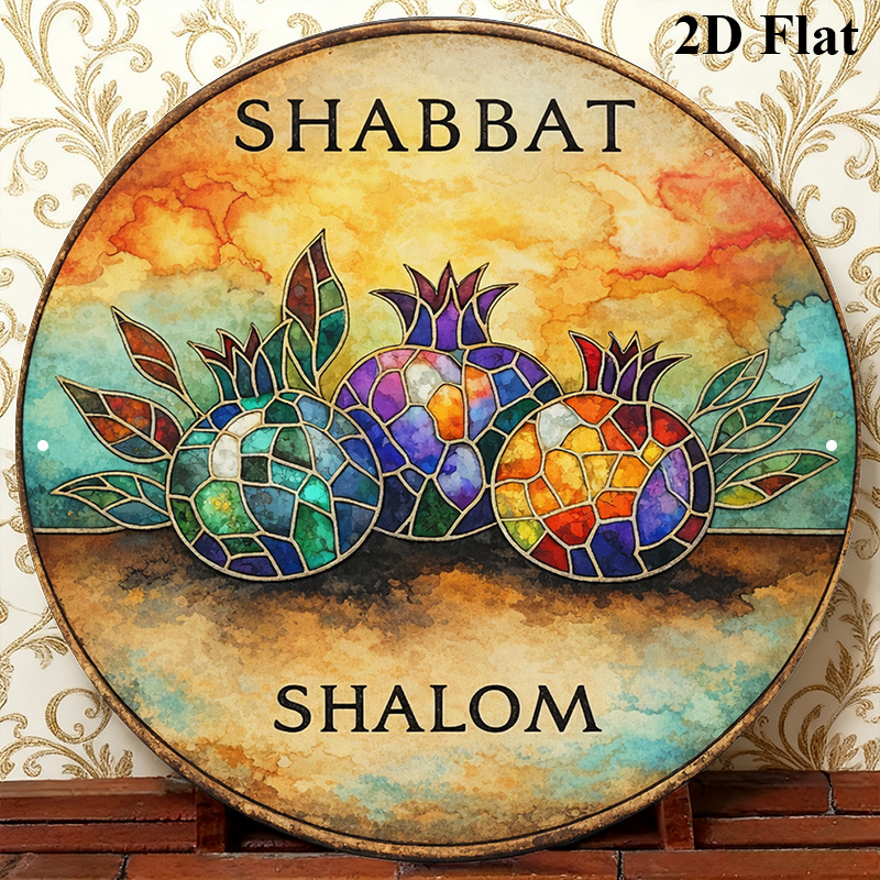 Art & Craft Paper For Kids - CIFBUY Винтажный алюминиевый настенный декор, водонепроницаемый,