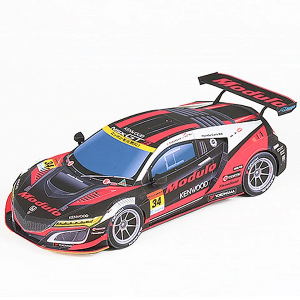 WRC 2019 NSX-GT3 1:24 бумажная – обзор и цена Art Craft Cardboard