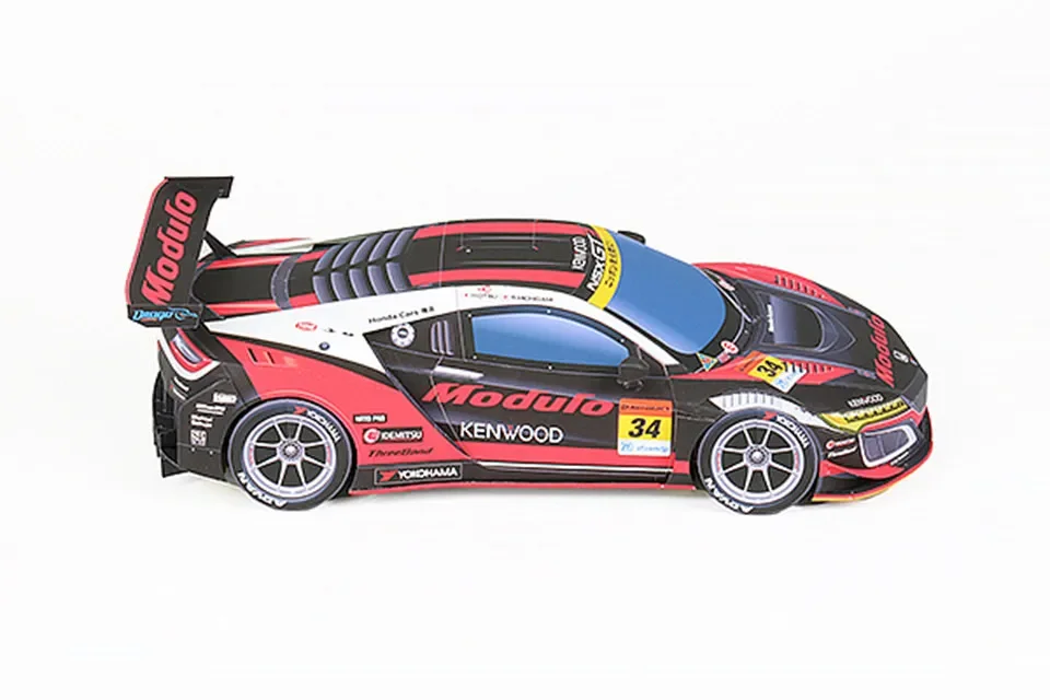 WRC 2019 NSX-GT3 1:24 бумажная – обзор и цена Art Craft Cardboard