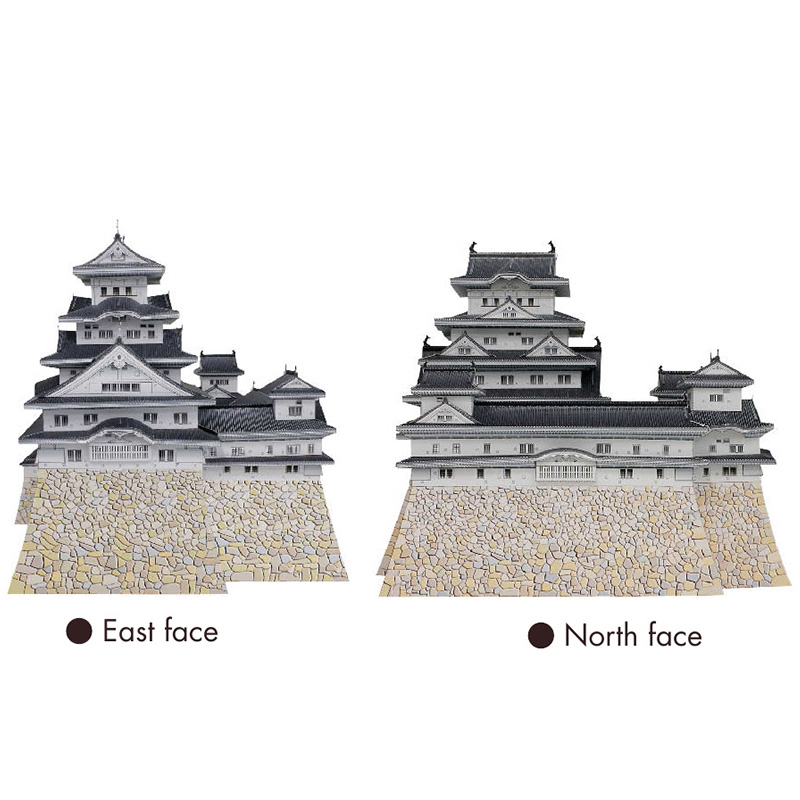 Япония, замок Himeji, 3D бумаж – обзор и цена Art Craft Cardboard