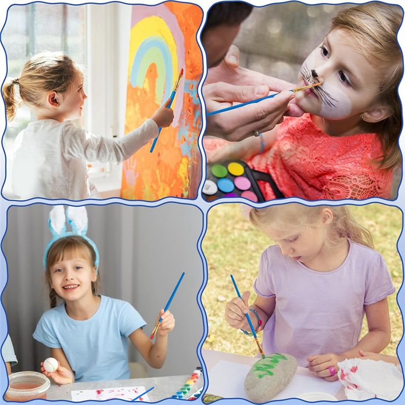 Набор кистей для акриловой кра – обзор и цена Gouache Paint Set