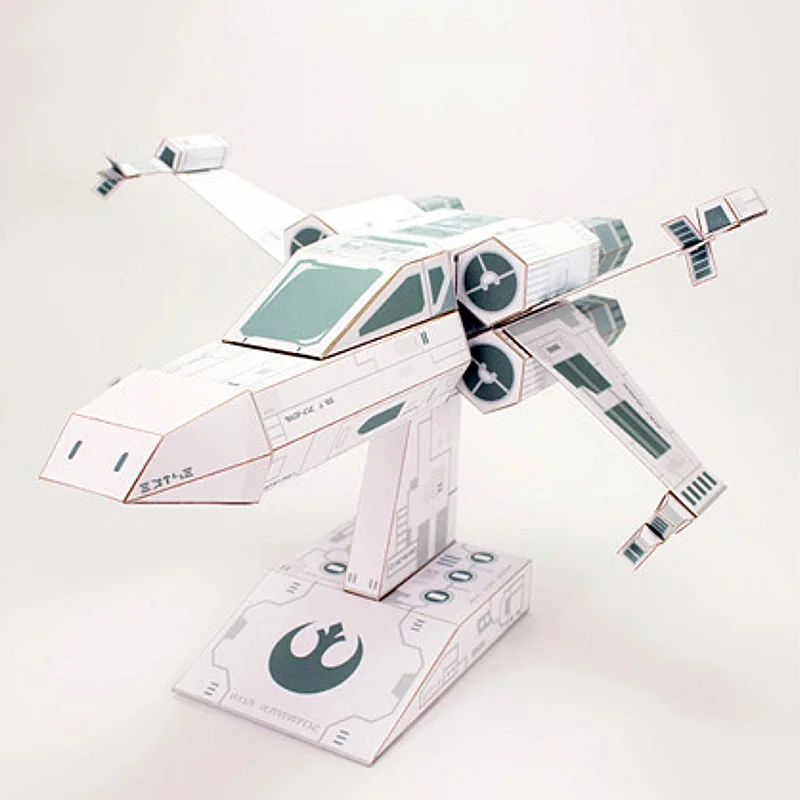X-WING Fighter, модель из бело – обзор и цена Art Craft Cardboard